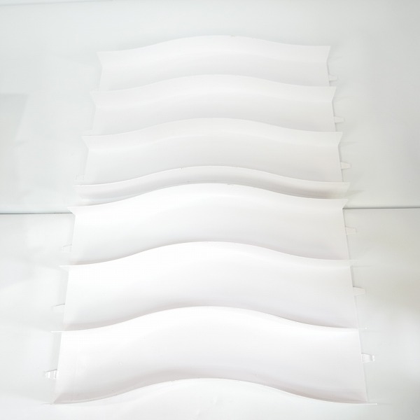 実際に弊社で買取させて頂いたTAMIYA/タミヤ ミニ四駆 ジャパンカップ ジュニアサーキット ウェーブ (白) 4枚セット/69575の画像 5枚目