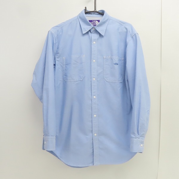 実際に弊社で買取させて頂いたTHE NORTH FACE/ノースフェイス PURPLE LABEL パープルレーベル OX Work Shirt ワークシャツ NT3200N/Sの画像 0枚目