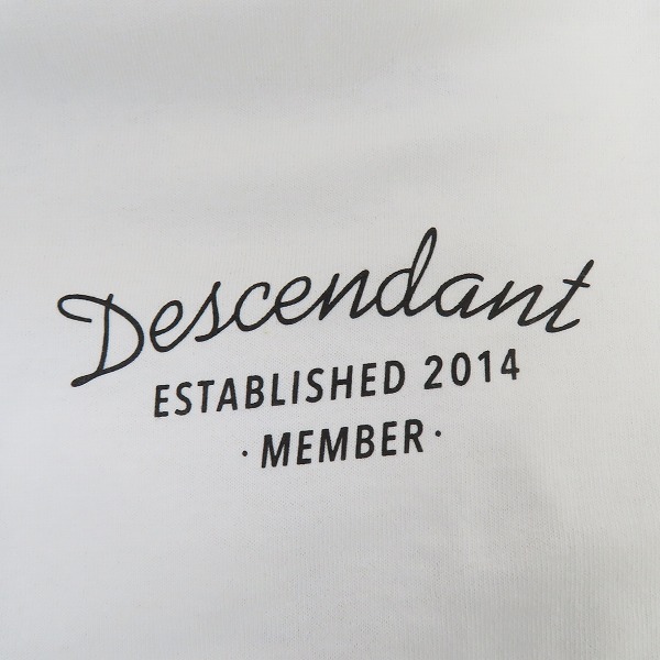 実際に弊社で買取させて頂いたDESCENDANT/ディセンダント メンバー限定 SIGNAL TEE 半袖Tシャツ/3の画像 5枚目