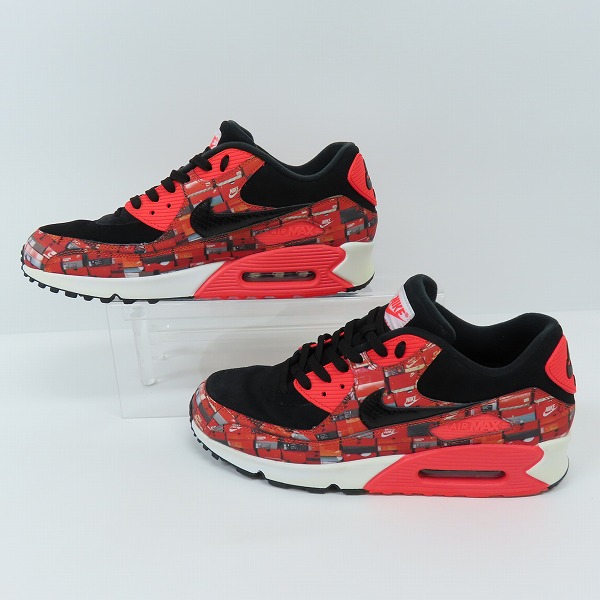 実際に弊社で買取させて頂いたNIKE×atmos/ナイキ×アトモス AIR MAX 90 PRNT/エア マックス 90 プリント AQ0926-001/30の画像 3枚目