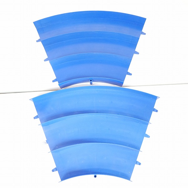 実際に弊社で買取させて頂いたTAMIYA/タミヤ ミニ四駆 ジャパンカップ ジュニアサーキット カーブ(青/赤) 各2枚セット/69573の画像 2枚目