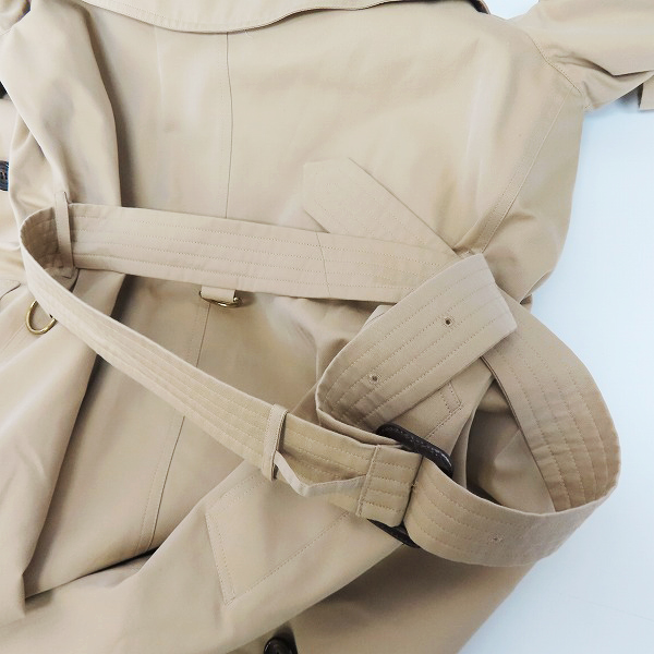 実際に弊社で買取させて頂いたBurberry/バーバリー THE WESTMINSTER 英国製 裏地ノバチェック トレンチコート/UK8の画像 5枚目