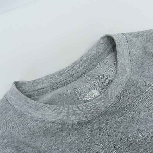 実際に弊社で買取させて頂いたTHE NORTH FACE/ノースフェイス L/S Back Square Logo Tee/スクウェアロゴプリント Tシャツ NT32343/Lの画像 5枚目