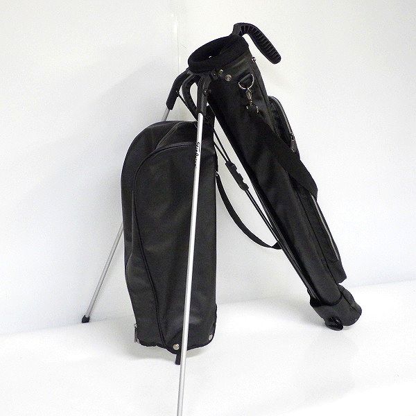 実際に弊社で買取させて頂いたTitleist/タイトリスト AJSSB91 PUセルフスタンドキャリー スタンド式 クラブケース ブラックの画像 1枚目