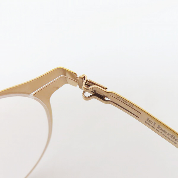 実際に弊社で買取させて頂いたic!berlin/アイシーベルリン Seonjin アイウェア/メガネフレームの画像 7枚目