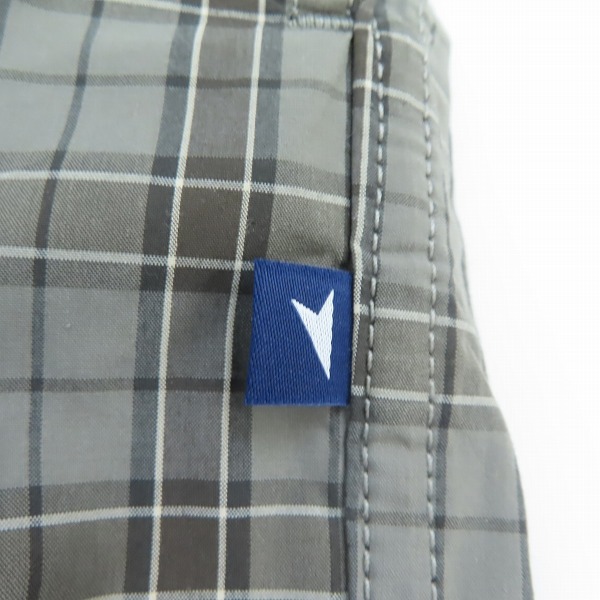 実際に弊社で買取させて頂いたDESCENDANT/ディセンダント CORDURA SHORE BEACH PANTS チェック柄 ビーチパンツ 211WVDS-PTM01/2の画像 6枚目