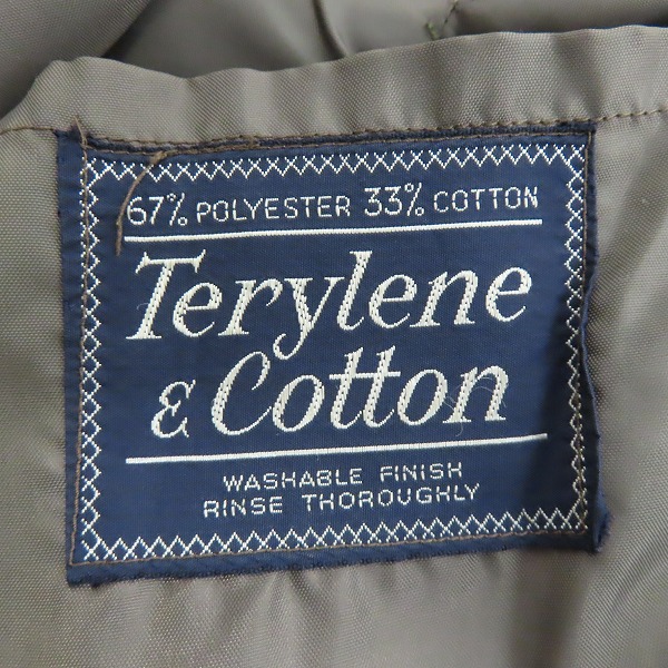 実際に弊社で買取させて頂いたBurberrys/バーバリーズ ステンカラーコートの画像 4枚目