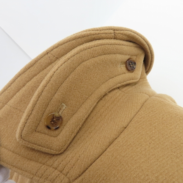 実際に弊社で買取させて頂いたLITHIUM HOMME/リチウムオム CASHMERE HEAVY MELTON CLASSIC PEA COAT カシミヤ混 ピーコート LH20-1092/44の画像 9枚目