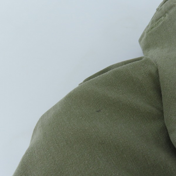 実際に弊社で買取させて頂いたTHE CRIMIE/ザクライミー ミリタリーシャツ C1E7-SH01/Mの画像 6枚目