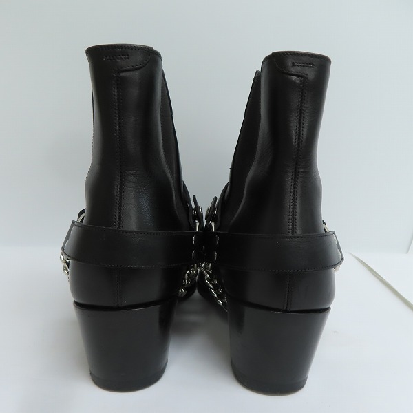 実際に弊社で買取させて頂いたCELINE/セリーヌ バイカーチェルシーブーツ/41の画像 1枚目