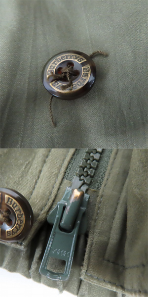 実際に弊社で買取させて頂いたBURBERRYS/バーバリーズ ジップアップ ジャケット/Lの画像 7枚目