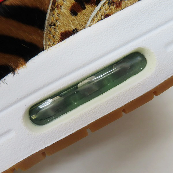 実際に弊社で買取させて頂いた【未使用】NIKE×ATMOS/ナイキ×アトモス AIR MAX 1 DLX ANIMAL PACK 2.0 エアマックス1 アニマルパック AQ0928-700/27の画像 6枚目