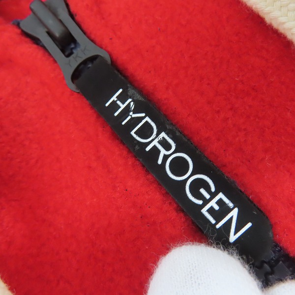 実際に弊社で買取させて頂いたHYDROGEN/ハイドロゲン BRONZAJI ブロンザージ ワッペン フリース ジップアップパーカー/Sの画像 4枚目