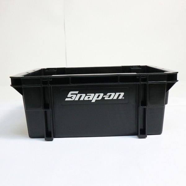 実際に弊社で買取させて頂いた(2) Snap-on/スナップオン スタッキングボックス コンテナボックス 工具箱 ブラックの画像 2枚目