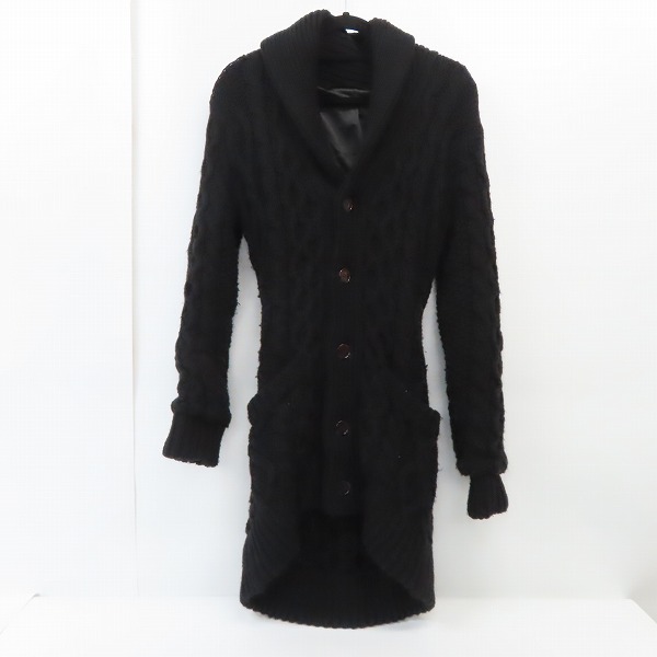 実際に弊社で買取させて頂いたNO ID./ノーアイディー ニット ショールカラー カーディガン 823010-104K/1