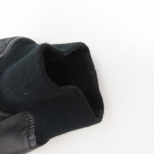 実際に弊社で買取させて頂いたPS Paul Smith/ポールスミス ラム レザー ライダースジャケット/46Lの画像 6枚目