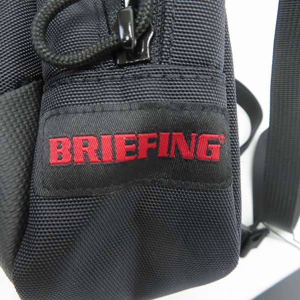 実際に弊社で買取させて頂いた【未使用】BRIEFING/ブリーフィング SQ SHOULDER LE/ショルダーバッグ BRA231L15の画像 5枚目