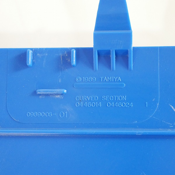 実際に弊社で買取させて頂いたTAMIYA/タミヤ ミニ四駆 ジャパンカップ ジュニアサーキット カーブ(青/赤) 各2枚セット/69573の画像 4枚目