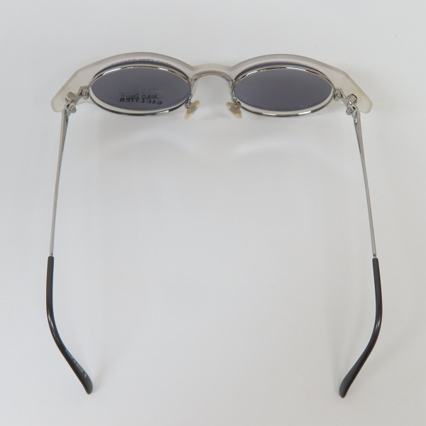実際に弊社で買取させて頂いた JEAN PAUL GAULTIER/ジャンポールゴルチエ ヴィンテージ シルバーフレーム サングラス クリップオン 56-7202の画像 4枚目