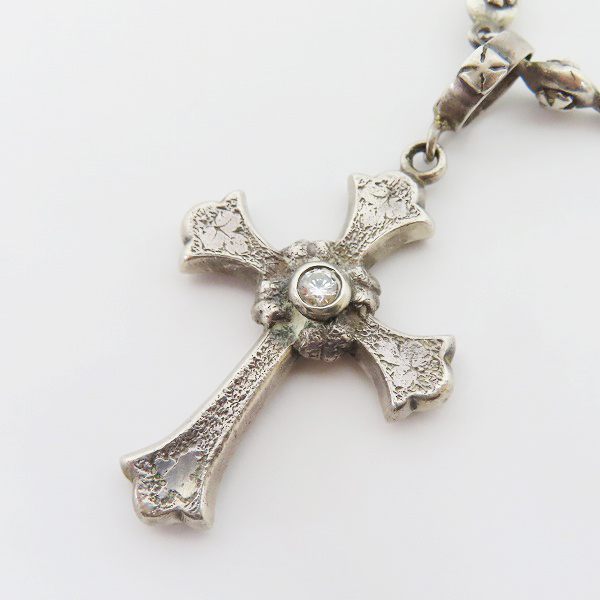 実際に弊社で買取させて頂いたLoree Rodkin/ローリーロドキン ストーンセット クロス ネックレスの画像 1枚目