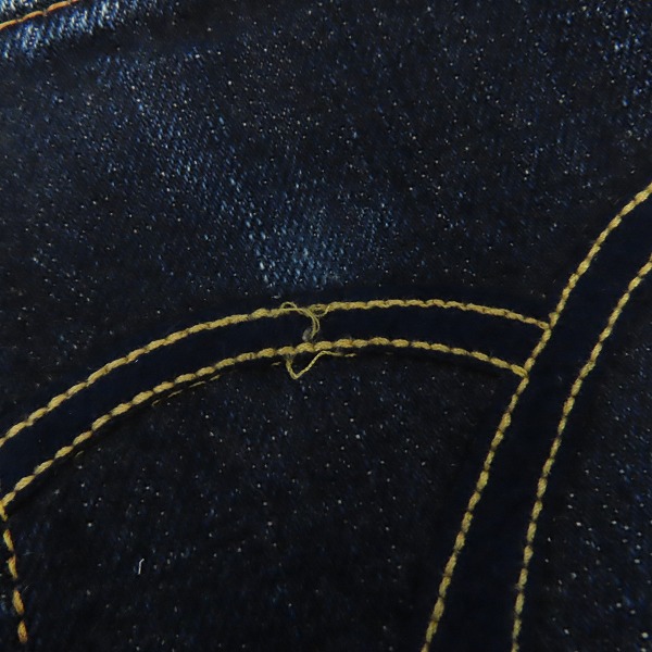 実際に弊社で買取させて頂いたTHE FLAT HEAD/フラットヘッド TIGHT FIT TAPERED STRAIGHT デニムパンツ/ジーンズ MK-DP002/31の画像 9枚目