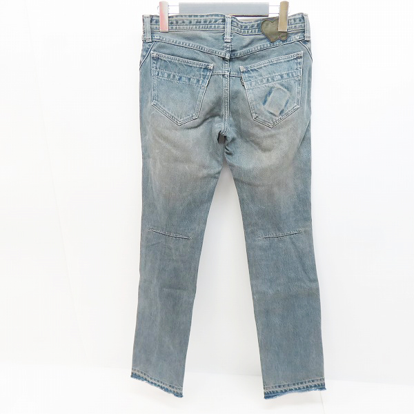 実際に弊社で買取させて頂いたNUMBER (N)INE/ナンバーナイン  07SS アーカイブ デニムパンツ 宮下貴裕 本人期 F07-NNP007/2の画像 1枚目