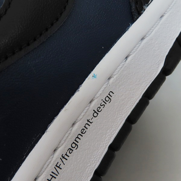 実際に弊社で買取させて頂いた【未使用】NIKE×FRAGMENT DESIGN/ナイキ×フラグメントデザイン DUNK HI/F ダンク DJ0383-400/26の画像 6枚目