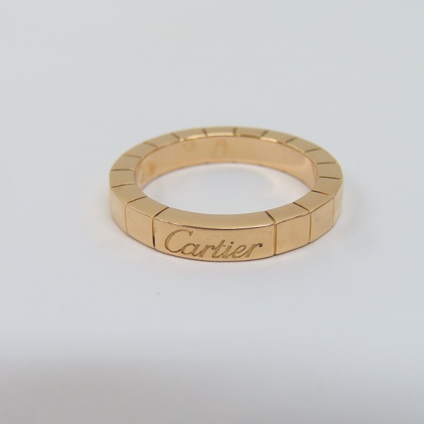 実際に弊社で買取させて頂いたCartier/カルティエ ラニエール リング/指輪 750/K18PG/ピンクゴールド 7号の画像 1枚目