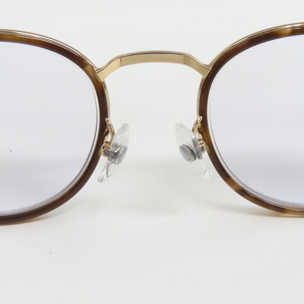 実際に弊社で買取させて頂いた999.9×Salvatore Ferragamo/フォーナインズ×サルヴァトーレフェラガモ 度入り眼鏡/メガネフレーム/アイウェア SF9009 271の画像 4枚目