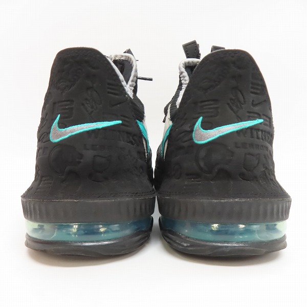 実際に弊社で買取させて頂いたATMOS×NIKE/アトモス×ナイキ LEBRON XVI LOW AC Clear Jade レブロン16 クリアジェイド CD9471-003/26.5の画像 1枚目