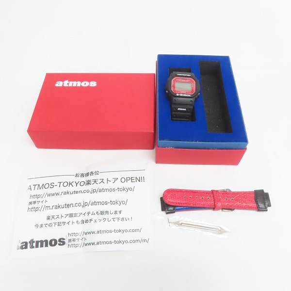 実際に弊社で買取させて頂いたG-SHOCK×atmos/Gショック×アトモス コラボ スピード DW-5600VT【動作未確認】の画像 7枚目