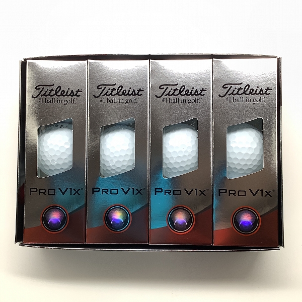 実際に弊社で買取させて頂いた(2)【未使用】Titleist/タイトリスト PRO V1x ゴルフボール ホワイト 1ダース