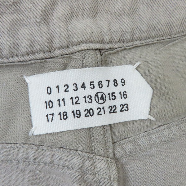 実際に弊社で買取させて頂いたMartin Margiela/マルタンマルジェラ チノパン/46の画像 3枚目