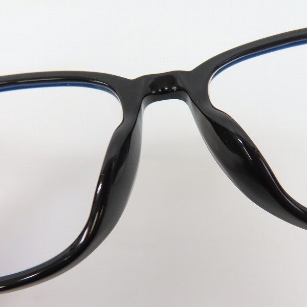 実際に弊社で買取させて頂いたDIOR HOMME/ディオールオム  メガネフレーム マットブラック 00CDU-BLACK-TIE195F-263 の画像 4枚目