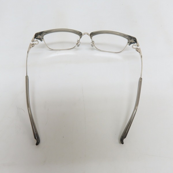 実際に弊社で買取させて頂いた999.9/フォーナインズ コンビネーション 眼鏡/メガネフレーム/アイウェア M-16 9702の画像 3枚目
