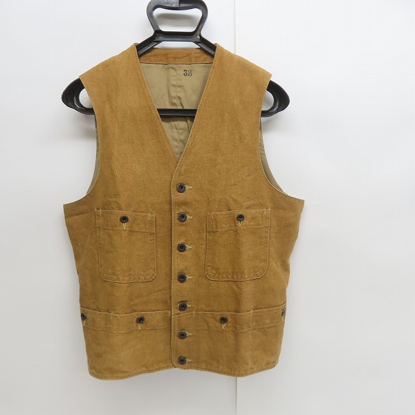 実際に弊社で買取させて頂いたSUGAR CANE×Mister Freedom/シュガーケン×ミスターフリーダム レンジベスト SC12515/38 