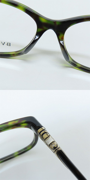 実際に弊社で買取させて頂いたBVLGARI/ブルガリ メガネフレーム アイウェア 4104-B-Fの画像 4枚目