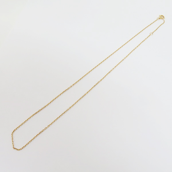 実際に弊社で買取させて頂いたCartier/カルティエ K18/750YG ネックレスチェーンの画像 4枚目