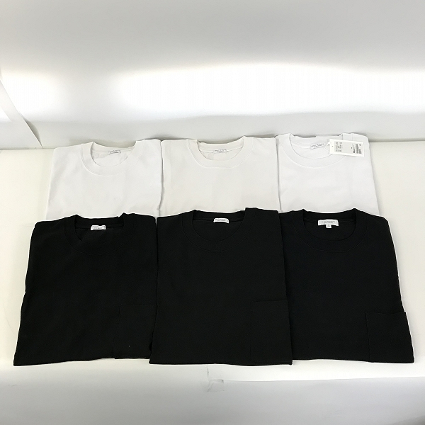 実際に弊社で買取させて頂いた【おまとめ品/未使用含む】BEAUTY&YOUTH UNITED ARROWS/ユナイテッドアローズ Tシャツ ホワイト/ブラック