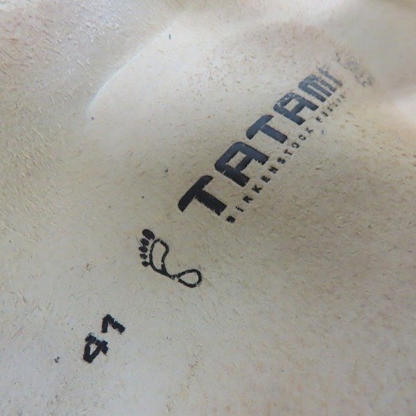 実際に弊社で買取させて頂いたBIRKENSTOCK/ビルケンシュトック TATAMI/タタミ fiji サンダル 848701 /41 の画像 5枚目