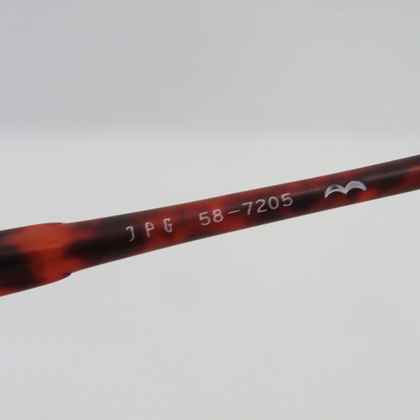 実際に弊社で買取させて頂いたJEAN PAUL GAULTIER/ジャンポールゴルチエ ヴィンテージ サングラス 58-7205の画像 4枚目