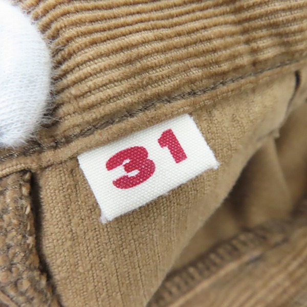 実際に弊社で買取させて頂いたHOLLYWOOD RANCH MARKET/ハリウッドランチマーケット コーデュロイ パンツ/31の画像 5枚目