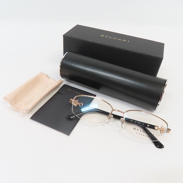 実際に弊社で買取させて頂いたBVLGARI/ブルガリ メガネフレーム アイウェア 2176BD 376の画像 9枚目