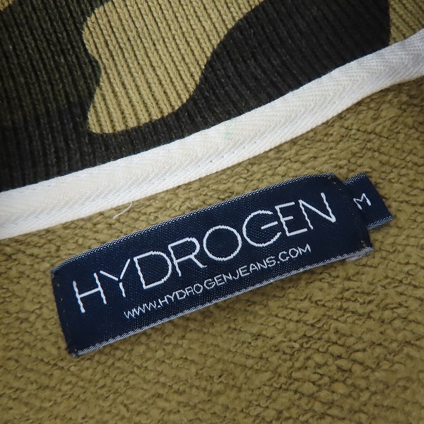 実際に弊社で買取させて頂いたHYDROGEN/ハイドロゲン サイドライン カモフラ ジップアップブルゾン/Mの画像 2枚目