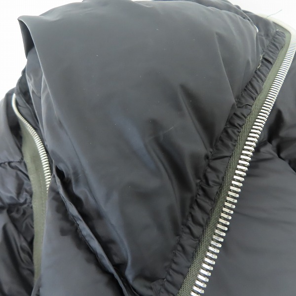 実際に弊社で買取させて頂いたRick Owens/リックオウエンス /GIMP JKT ダウンジャケット RR02B2707NZD4/46の画像 8枚目