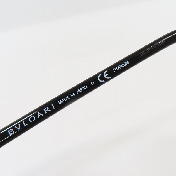 実際に弊社で買取させて頂いたBVLGARI/ブルガリ メガネフレーム アイウェア 2176BD 376の画像 5枚目