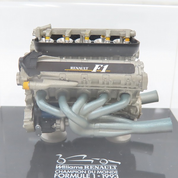 実際に弊社で買取させて頂いたWilliams RENAULT F1/ウィリアムズ ルノー V10 RS05 1/10 エンジン模型 F1 1993 FW15C チャンピオンカーの画像 1枚目