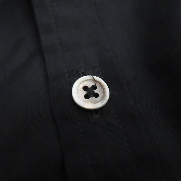 実際に弊社で買取させて頂いたPaul Smith LONDON/ポールスミスロンドン コットン 半袖 シャツ ブラック/Mの画像 5枚目