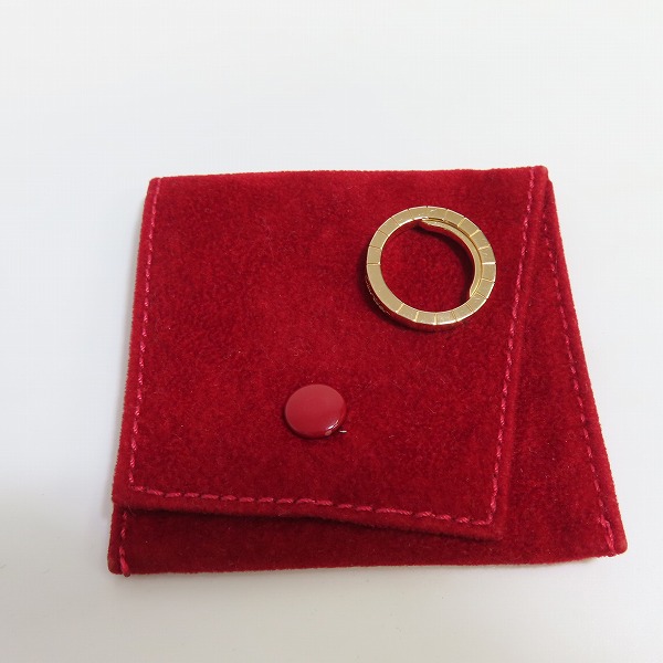 実際に弊社で買取させて頂いた【カスタム】Cartier/カルティエ K18/750 ラニエール リング SNOE刻印/指輪/5号の画像 9枚目