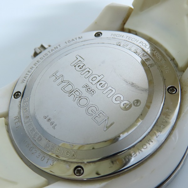 実際に弊社で買取させて頂いたTendence×HYDROGEN/テンデンス×ハイドロゲン スカル 腕時計【動作未確認】の画像 3枚目